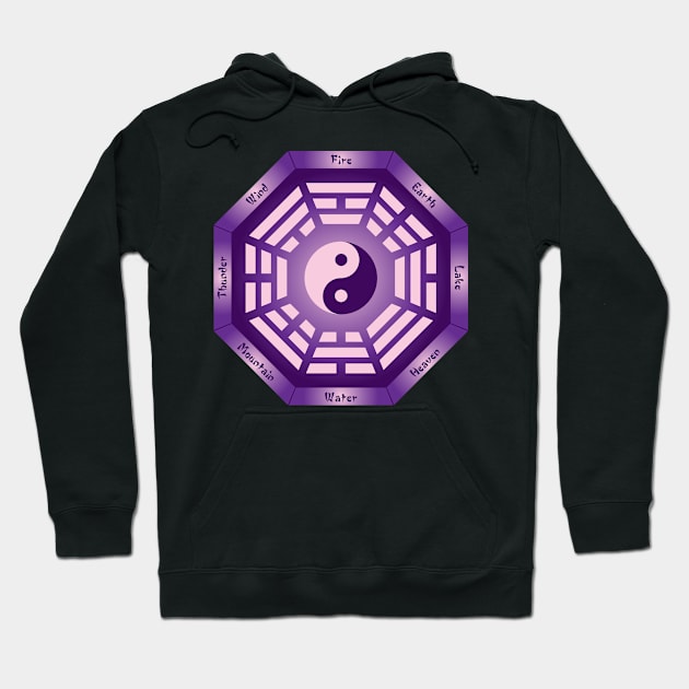 I Ching Yin Yang Hoodie by GalacticMantra